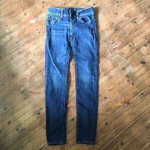 American Eagle 00 mom skinny jeans